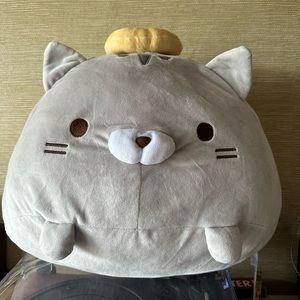 Sasurai No Tabineco Gray Cat Donut Plush